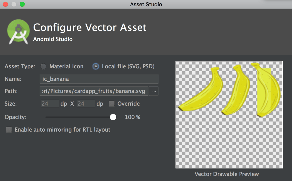 vector asset image broken at android&nbsp;studio